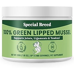 Special Breed Green Lipped Mussel Powder Joint Supplement for Dogs & Cats, 7.05-oz