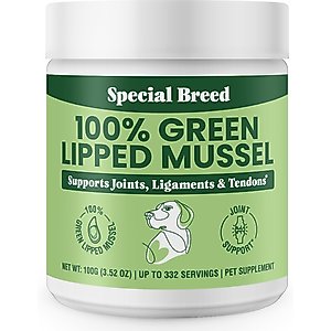 Special Breed Green Lipped Mussel Powder Joint Supplement for Dogs & Cats, 3.53-oz