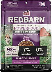 Redbarn Powerfood Skin & Coat Fish & Lamb Gently Air-Dried Dog Food, 2.5-oz bag, 2-lb bag