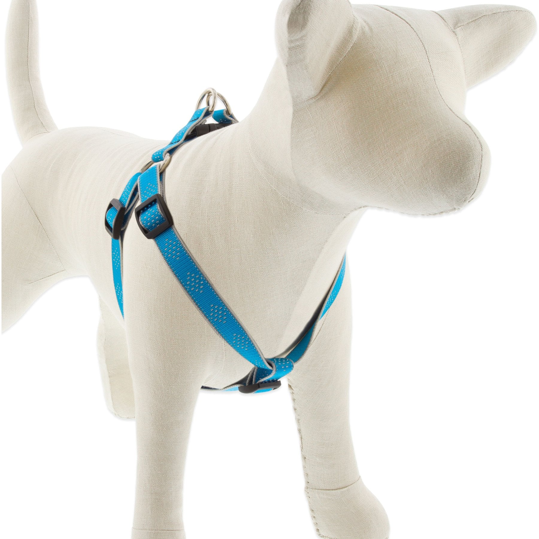 LupinePet Reflective Diamonds Step In Dog Harness, Blue Diamond, Medium/Large: 20 to 30-in chest, 3/4-in wide