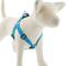Show in main carousel: LupinePet Reflective Diamonds Step In Dog Harness, Blue Diamond, Medium: 19 to 28-in chest, 1-in wide slide 1 of 7