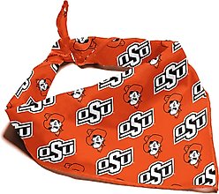 ShopInstaPets Oklahoma State Cowboys Dog Bandana, Large