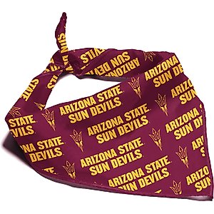 ShopInstaPets Arizona State Sun Devils Dog Bandana, Small