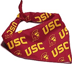 ShopInstaPets USC Trojans Dog Bandana, Large