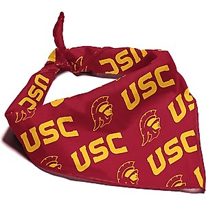 ShopInstaPets USC Trojans Dog Bandana, Small