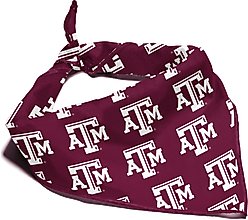 ShopInstaPets Texas A&M Aggies Dog Bandana, Large