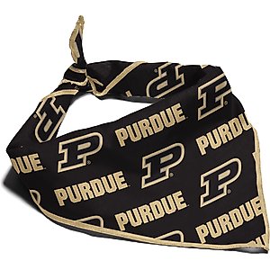 ShopInstaPets Purdue Boilermakers Dog Bandana, Small