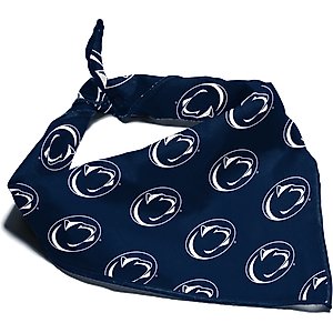 ShopInstaPets Penn State Nittany Lions Dog Bandana, Large