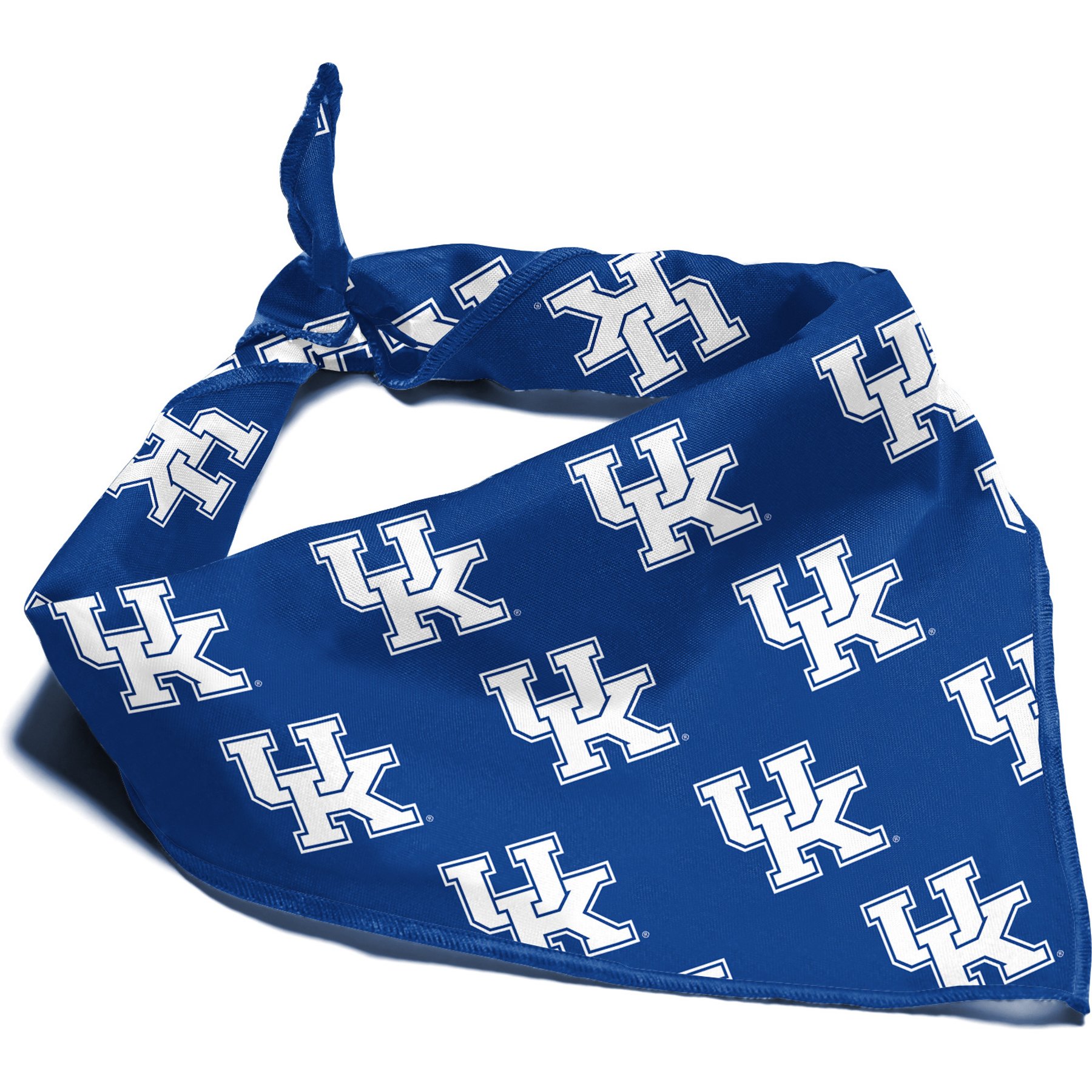 ShopInstaPets NCAA Dog Bandana, Kentucky Wildcats, Small