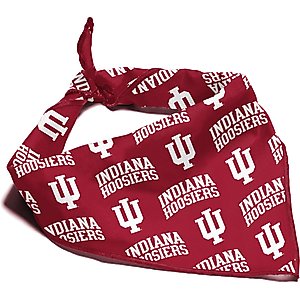 ShopInstaPets Indiana Hoosiers Dog Bandana, Large