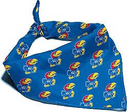 ShopInstaPets Kansas Jayhawks Dog Bandana, Large