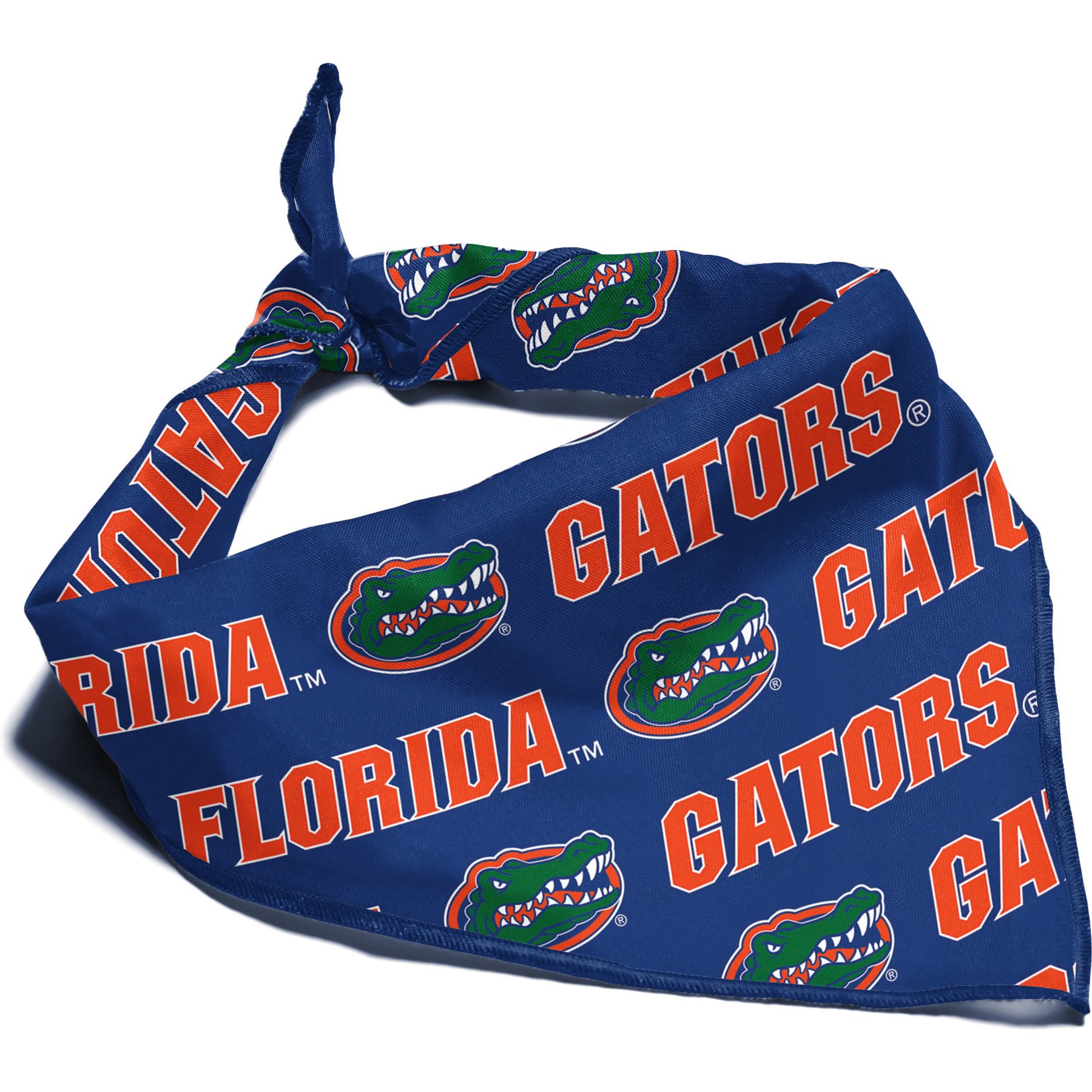 ShopInstaPets NCAA Dog Bandana, Florida Gators, Large