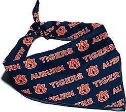ShopInstaPets Auburn Tigers Dog Bandana, Large