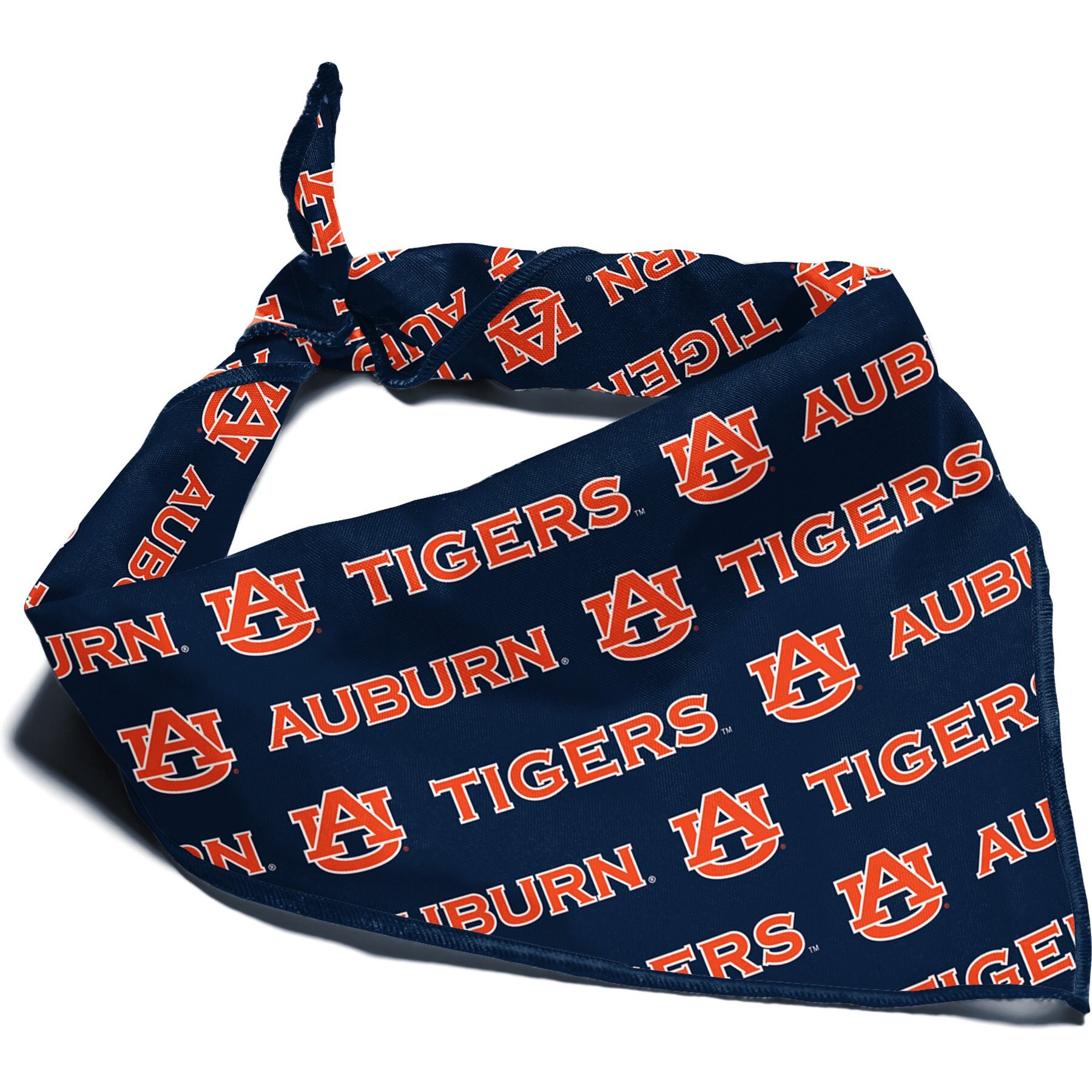 ShopInstaPets NCAA Dog Bandana, Auburn Tigers, Small