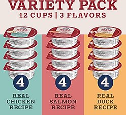 Natural Balance Ultra Protein Chicken, Duck & Salmon Cuts in Gravy Variety Pack Wet Cat Food, 2.7-oz cup, case of 12 slide 2 of 9