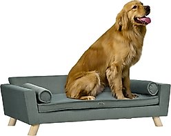 PawHut Sofa Dog Bed, Gray