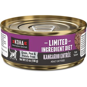 KOHA Limited Ingredient Diet Kangaroo Entrée Grain-Free Paté Wet Cat Food
