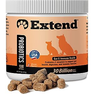 Extend Probiotic Supplement for Dogs, 11-oz tub
