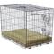 Show in main carousel: Happy Hounds Carson Deluxe Dog Crate Pad, Moss, 36-in slide 2 of 9