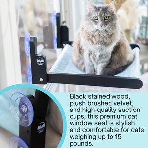 Luli & Cat Cat Window Perch, Blue