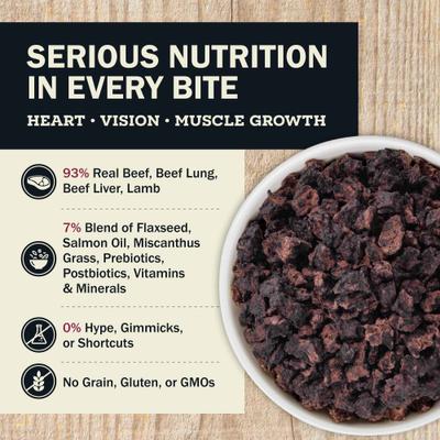 Show full view: Redbarn Powerfood Healthy Puppy Beef & Lamb Grain-Free Gently Air-Dried Dog Food, 2-lb bag slide 4 of 11