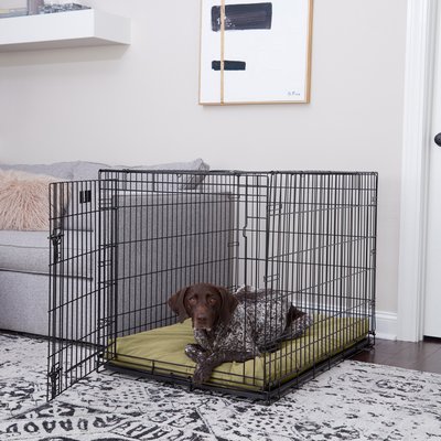 Happy Hounds Happy Hounds Carson Deluxe Dog Crate Pad, Moss, 42-in