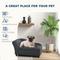 Show in main carousel: PawHut Hidden Storage Sofa Dog Bed, Dark Gray slide 5 of 11