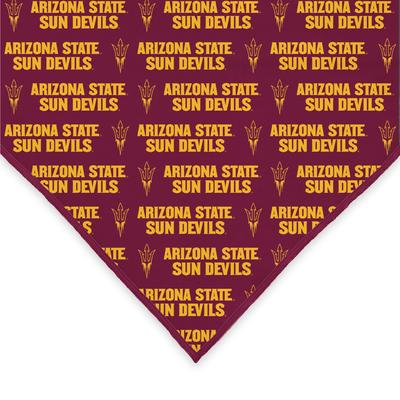 Show full view: ShopInstaPets Arizona State Sun Devils Dog Bandana, Large slide 4 of 4