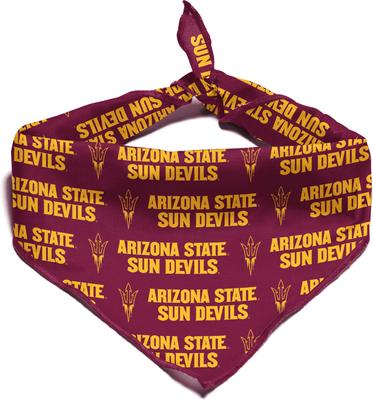 Show full view: ShopInstaPets Arizona State Sun Devils Dog Bandana, Large slide 3 of 4