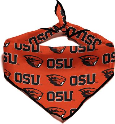 Show full view: ShopInstaPets Oregon State Beavers Dog Bandana, Small slide 4 of 5