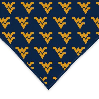 Show full view: ShopInstaPets West Virginia Mountaineers Dog Bandana, Small slide 4 of 4