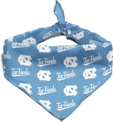 Show full view: ShopInstaPets UNC Tar Heels Dog Bandana, Large slide 3 of 4