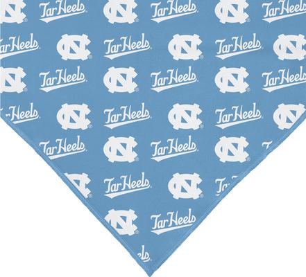 Show full view: ShopInstaPets UNC Tar Heels Dog Bandana, Large slide 4 of 4