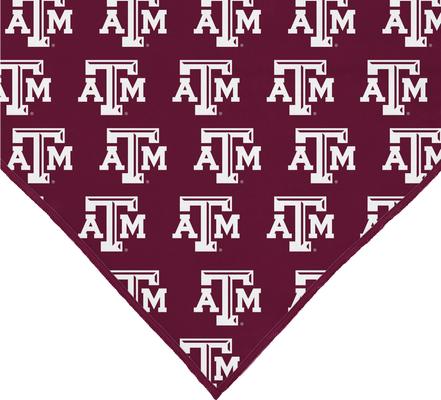 Show full view: ShopInstaPets Texas A&M Aggies Dog Bandana, Small slide 4 of 4