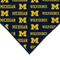 Show in main carousel: ShopInstaPets Michigan Wolverines Dog Bandana, Large slide 5 of 5