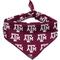 Show in main carousel: ShopInstaPets Texas A&M Aggies Dog Bandana, Small slide 3 of 4