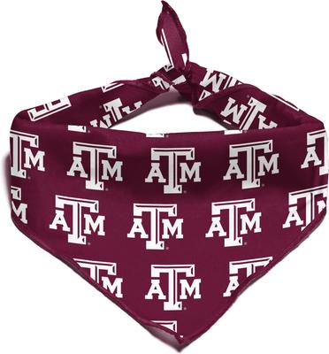 Show full view: ShopInstaPets Texas A&M Aggies Dog Bandana, Small slide 3 of 4