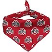 Show in main carousel: ShopInstaPets Ohio State Buckeyes Dog Bandana, Large slide 3 of 4