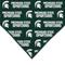 Show in main carousel: ShopInstaPets Michigan State Spartans Dog Bandana, Large slide 4 of 4