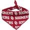 Show in main carousel: ShopInstaPets Oklahoma Sooners Dog Bandana, Large slide 4 of 5
