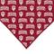 Show in main carousel: ShopInstaPets Indiana Hoosiers Dog Bandana, Small slide 5 of 5