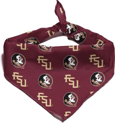 Show full view: ShopInstaPets Florida State Seminoles Dog Bandana, Small slide 3 of 4