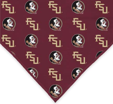 Show full view: ShopInstaPets Florida State Seminoles Dog Bandana, Small slide 4 of 4