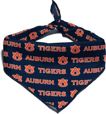 Show full view: ShopInstaPets Auburn Tigers Dog Bandana, Small slide 3 of 4