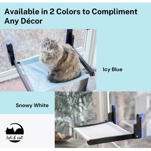 Luli & Cat Cat Window Perch, Blue