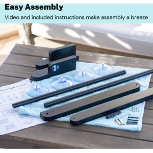 Luli & Cat Cat Window Perch, Blue