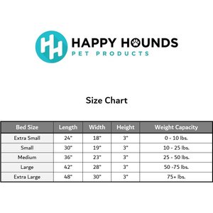 Happy Hounds Carson Deluxe Dog Crate Pad, Moss, 42-in