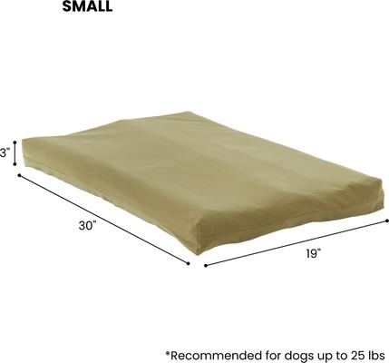 Show full view: Happy Hounds Carson Deluxe Dog Crate Pad, Moss, 30-in slide 5 of 9