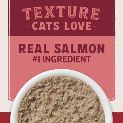 Show full view: Natural Balance Ultra Protein Real Salmon Recipe with Protein-Rich Organs Pate Wet Cat Food, 2.8-oz can, case of 24 slide 8 of 11