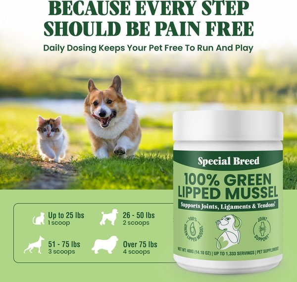 Special Breed 10-in-1 Liquid Multivitamin Supplement for Dogs & Cats